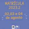 Matrícula 2023.2